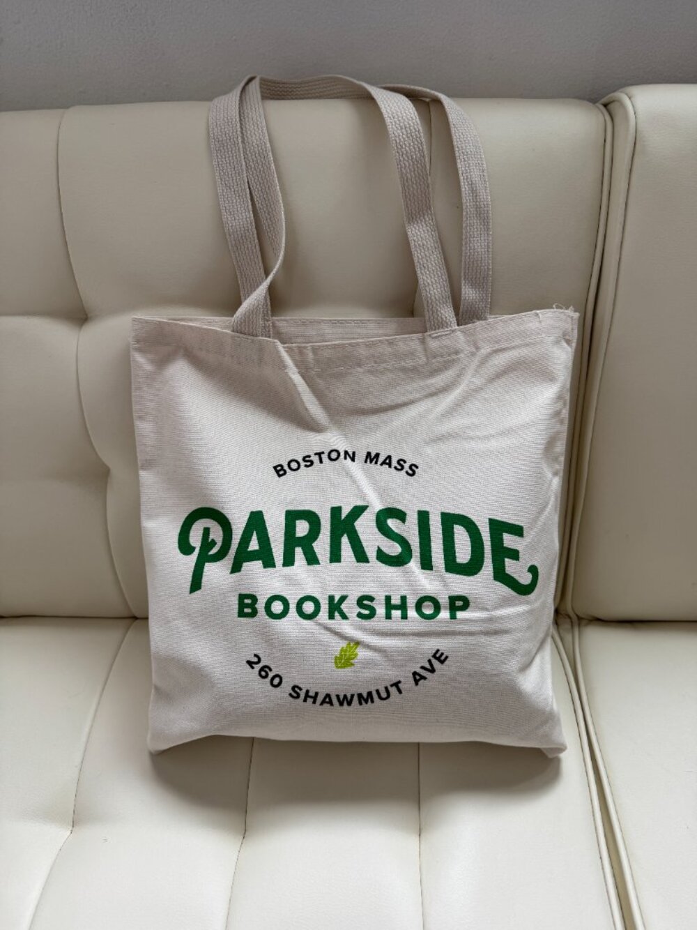 Boston bookstore totes Papercuts Parkside Bookshop south end jamaica plain (x2) - Picture 2 of 10